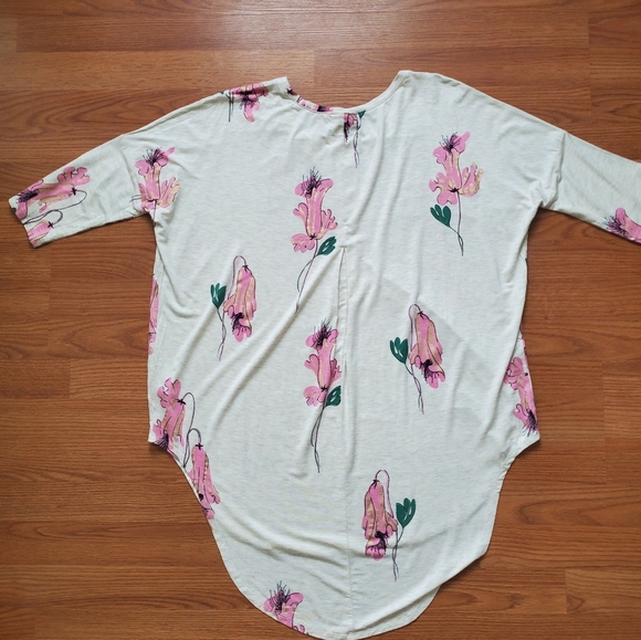 Anthropologie Floreat Oversized Floral Tee - Picture 10 of 12